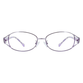 Metal Oval Eyeglasses