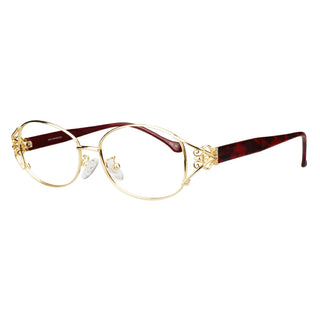 Metal Oval Eyeglasses