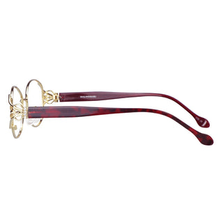 Metal Oval Eyeglasses