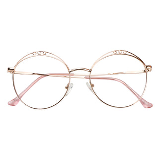 Kayla Metal Round Eyeglasses - LifeArtVision