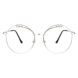 Kayla Metal Round Eyeglasses - LifeArtVision