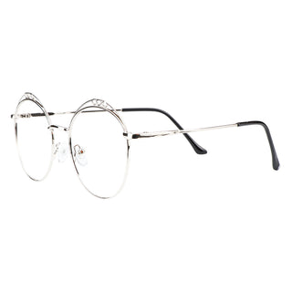 Kayla Metal Round Eyeglasses - LifeArtVision