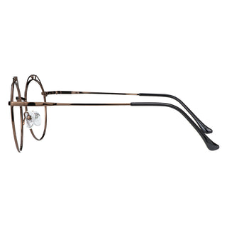 Kayla Metal Round Eyeglasses - LifeArtVision