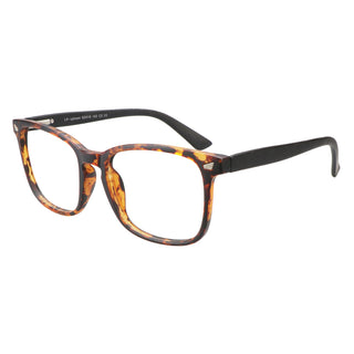 Plastic Rectangle Eyeglasses 