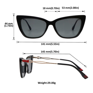 Acetate Horn Sunglasses