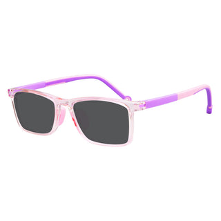 Geoffrey TR&Silica gel Rectangle Sunglasses - LifeArtVision