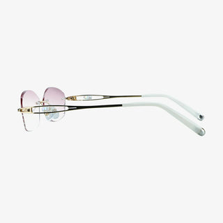 Metal Rectangle Eyeglasses