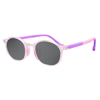 TR&Silica Gel Oval Sunglasses