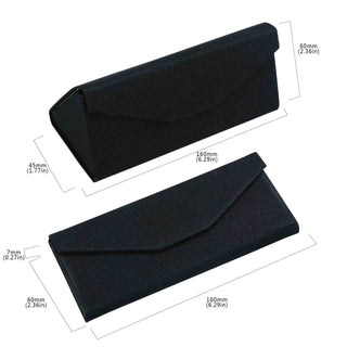 LXY Premium Hard Shell Foldable Eyeglass Case - LifeArtVision