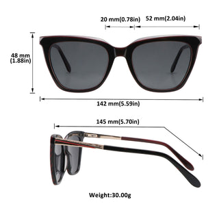 Acetate Horn Sunglasses