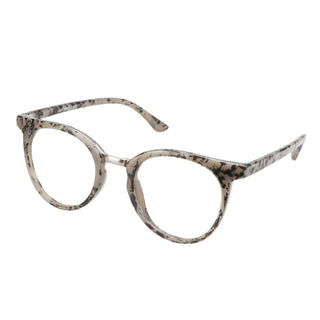 Plastic Oval Eyeglasses