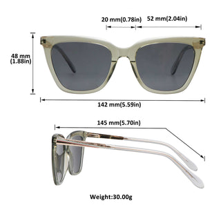 Acetate Horn Sunglasses