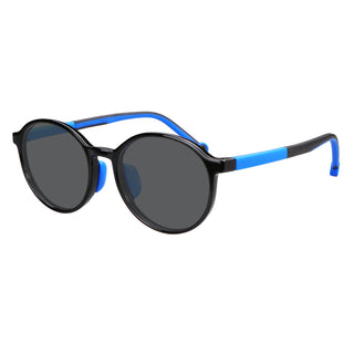 George TR&Silica gel Round Sunglasses - LifeArtVision