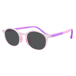 TR&Silica Gel Round Sunglasses