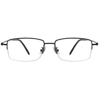 Metal Rectangle Eyeglasses