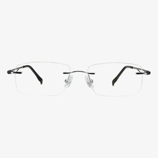 Metal Rectangle Eyeglasses