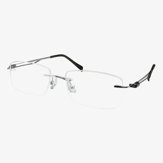 Metal Rectangle Eyeglasses