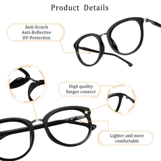 Kaitlyn Oval Eyeglasses - LifeArtVision