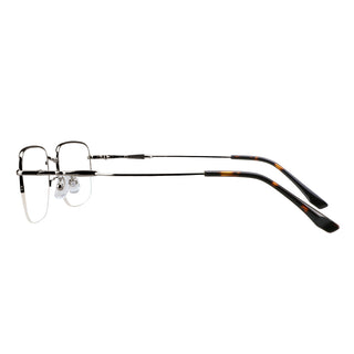 Brent Metal Rectangle Eyeglasses—LifeArtVision