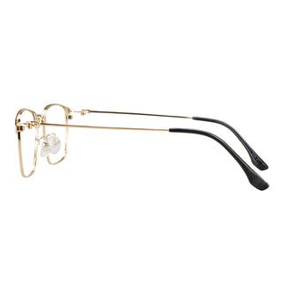 Metal Square Eyeglasses