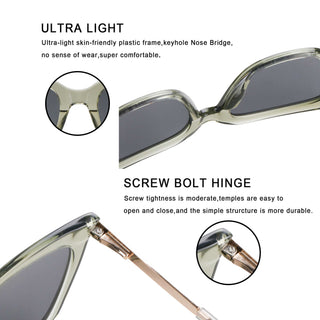 Acetate Horn Sunglasses