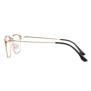 Metal Square Eyeglasses