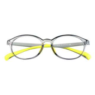 TR &Silica gel Oval Kid's Eyeglasses