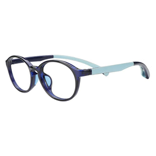 TR &Silica gel Oval Kid's Eyeglasses