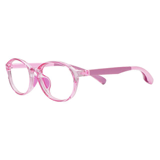 TR &Silica gel Oval Kid's Eyeglasses