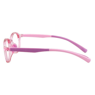 TR &Silica gel Oval Kid's Eyeglasses