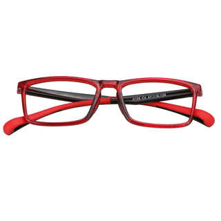 Austin TR &Silica gel Rectangle Kid's Eyeglasses - LifeArtVision