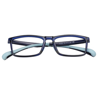 Austin TR &Silica gel Rectangle Kid's Eyeglasses - LifeArtVision