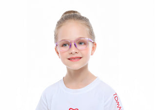 TR & Silica Gel Rectangle Kid's Eyeglasses