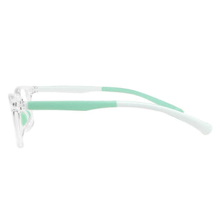 TR & Silica Gel Rectangle Kid's Eyeglasses