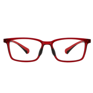 Yolande TR&Silica gel Rectangle Kid's Eyeglasses - LifeArtVision