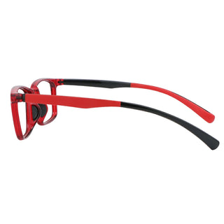 Yolande TR&Silica gel Rectangle Kid's Eyeglasses - LifeArtVision