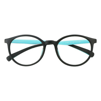 TR & Silica Gel Oval Kid's Eyeglasses