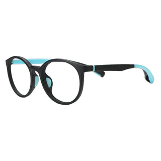 TR & Silica Gel Oval Kid's Eyeglasses