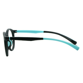 TR & Silica Gel Oval Kid's Eyeglasses