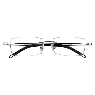 Metal Rectangle Eyeglasses