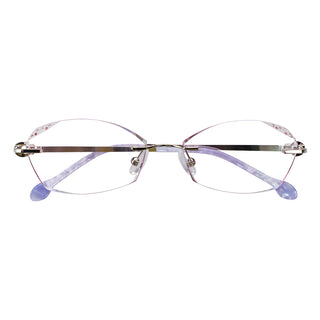 Metal Oval Eyeglasses