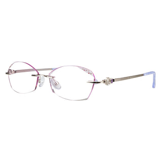 Metal Oval Eyeglasses