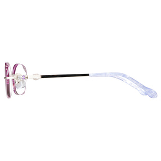 Metal Oval Eyeglasses