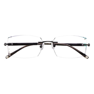 Brisa Metal Rectangle Eyeglasses - LifeArtVision