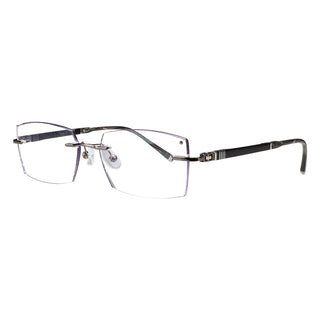 Brisa Metal Rectangle Eyeglasses - LifeArtVision