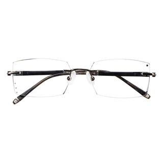 Brisa Metal Rectangle Eyeglasses - LifeArtVision