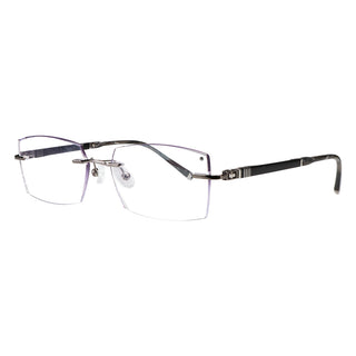 Brisa Metal Rectangle Eyeglasses - LifeArtVision