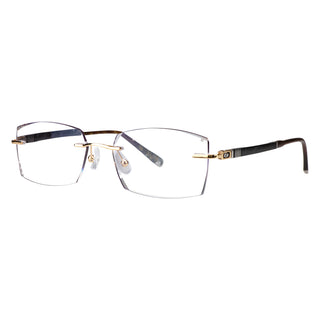 Brisa Metal Rectangle Eyeglasses - LifeArtVision