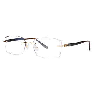 Brisa Metal Rectangle Eyeglasses - LifeArtVision