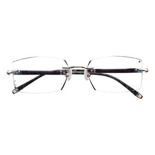 Brisa Metal Rectangle Eyeglasses - LifeArtVision